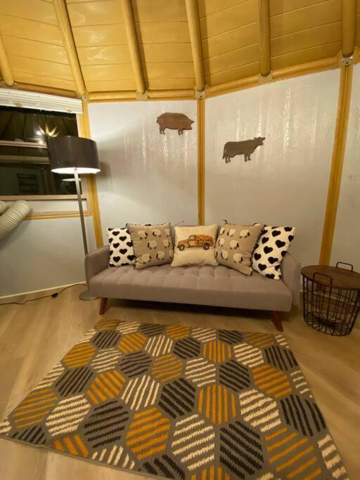 Glamping-Sky Dome Yurt-Tiny House-2 By Lavenders Field Villa Valley Center Exteriör bild