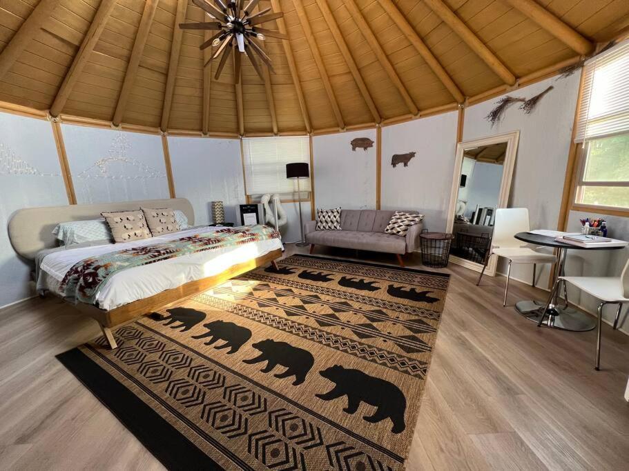 Glamping-Sky Dome Yurt-Tiny House-2 By Lavenders Field Villa Valley Center Exteriör bild