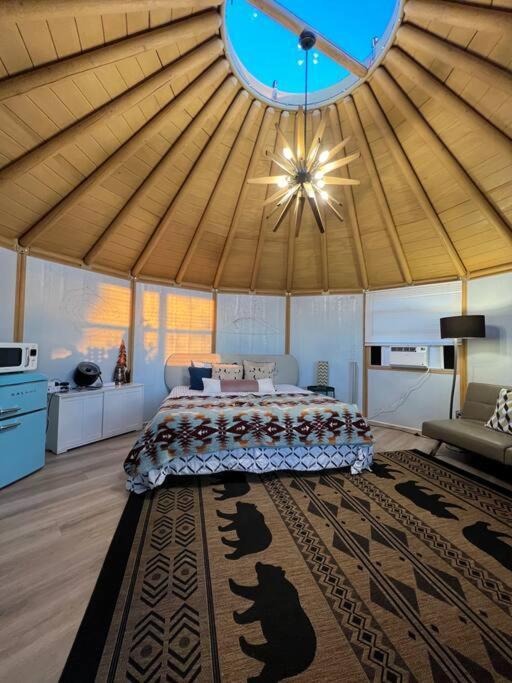Glamping-Sky Dome Yurt-Tiny House-2 By Lavenders Field Villa Valley Center Exteriör bild