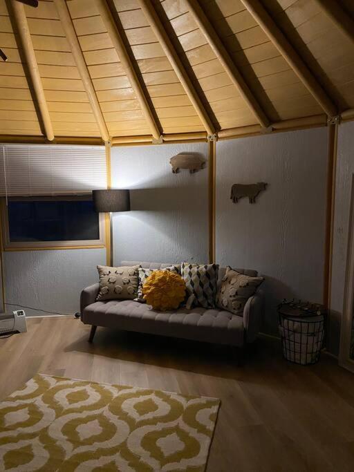 Glamping-Sky Dome Yurt-Tiny House-2 By Lavenders Field Villa Valley Center Exteriör bild