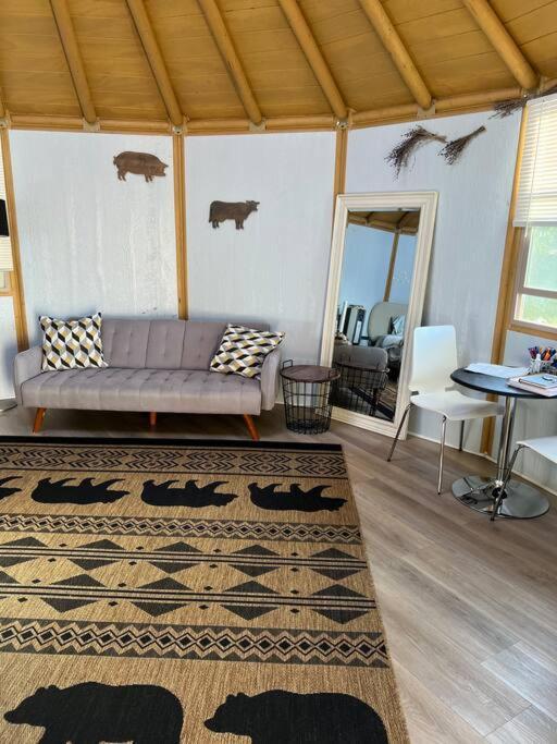 Glamping-Sky Dome Yurt-Tiny House-2 By Lavenders Field Villa Valley Center Exteriör bild